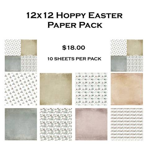 Hoppy Easter 12x12 Paper Pack