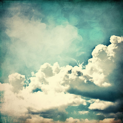 Soft Vintage Clouds Paper 4