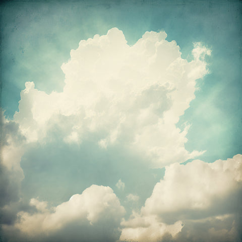 Soft Vintage Clouds Paper 6