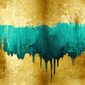 Turquoise & Gold Paper 4