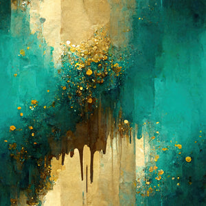 Turquoise & Gold Paper 6