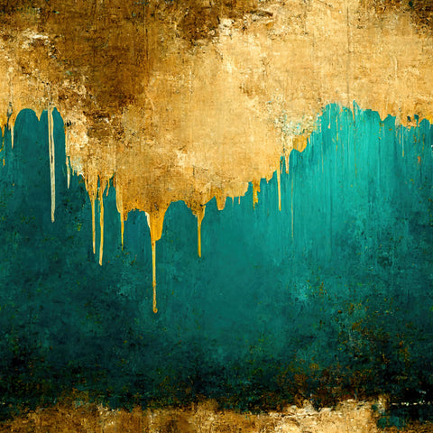 Turquoise & Gold Paper 7