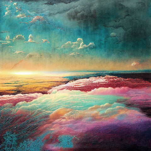 Vintage Abstract Landscape Paper 3