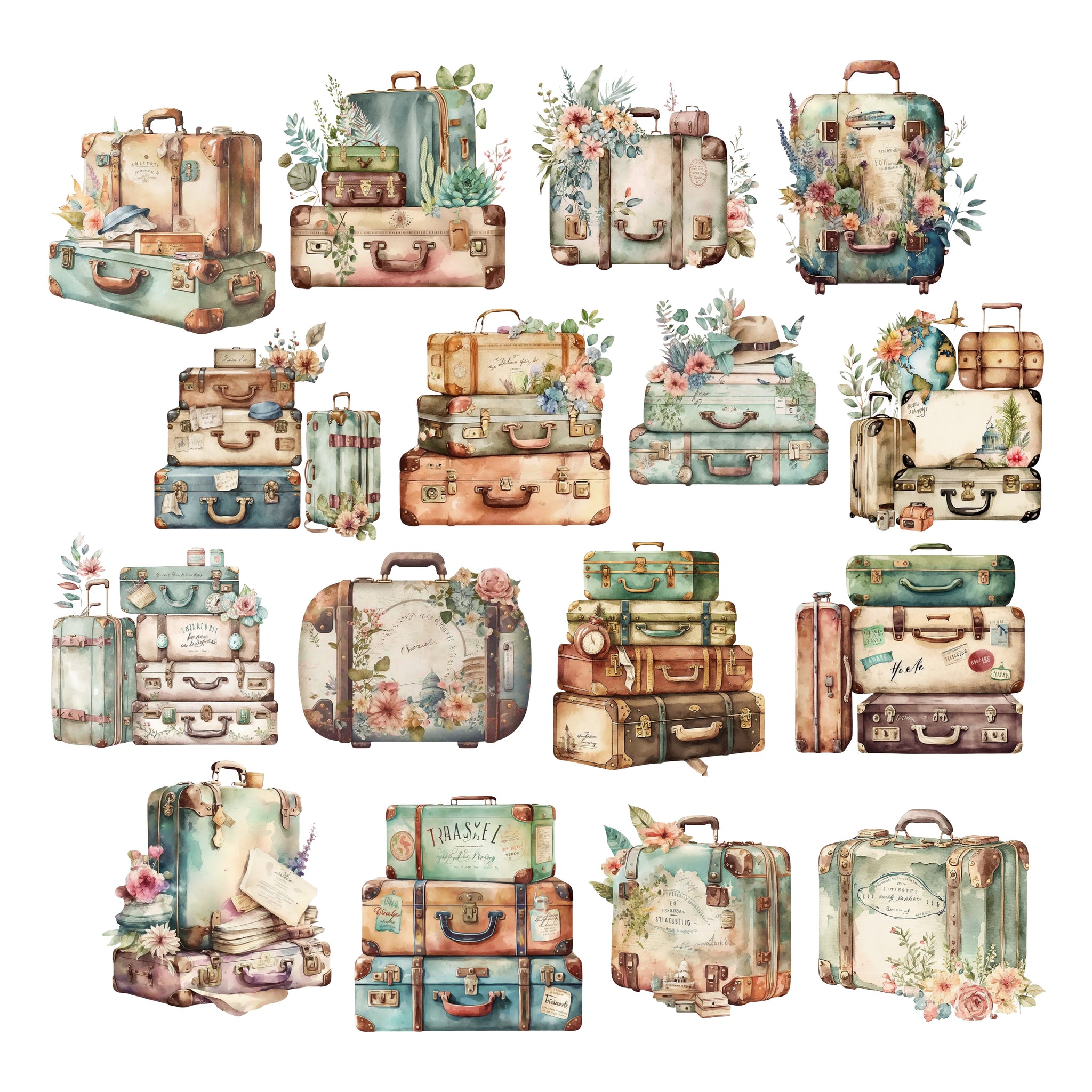 Luggage Ephemera Pack