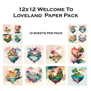 Welcome To Loveland 12x12 Paper Pack